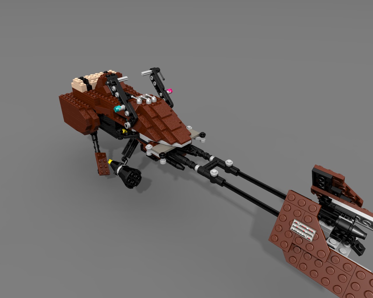 lego ucs speeder bike